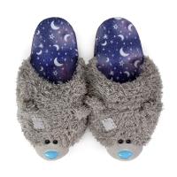 Slip-On Moon & Stars Me to You Bear Plush Slippers Extra Image 1 Preview